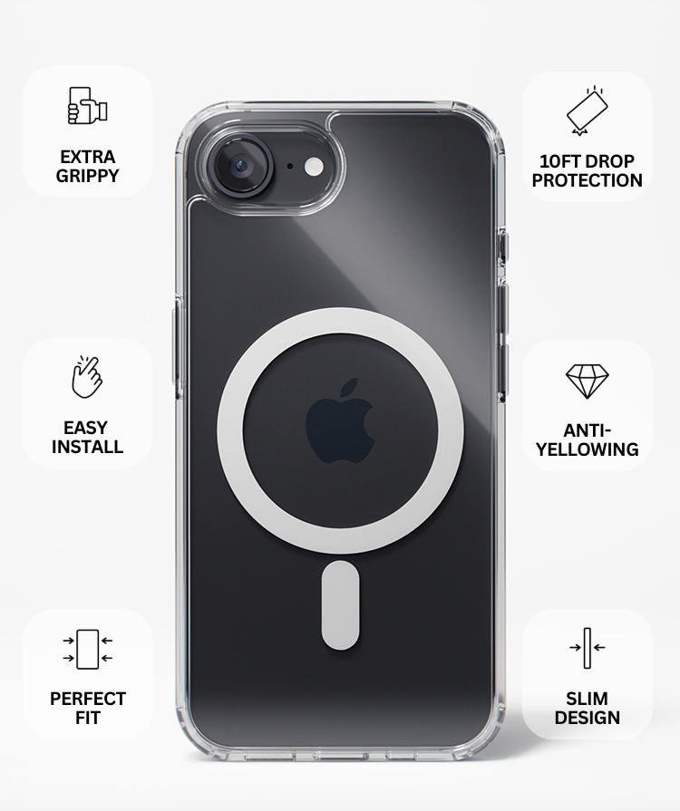 IPHONE 16 CASE ULTRA SLIM (CLEAR)
