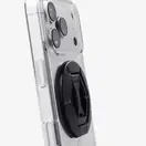 Magnetic phone ring stand kickstand opening on a MagSafe iPhone case