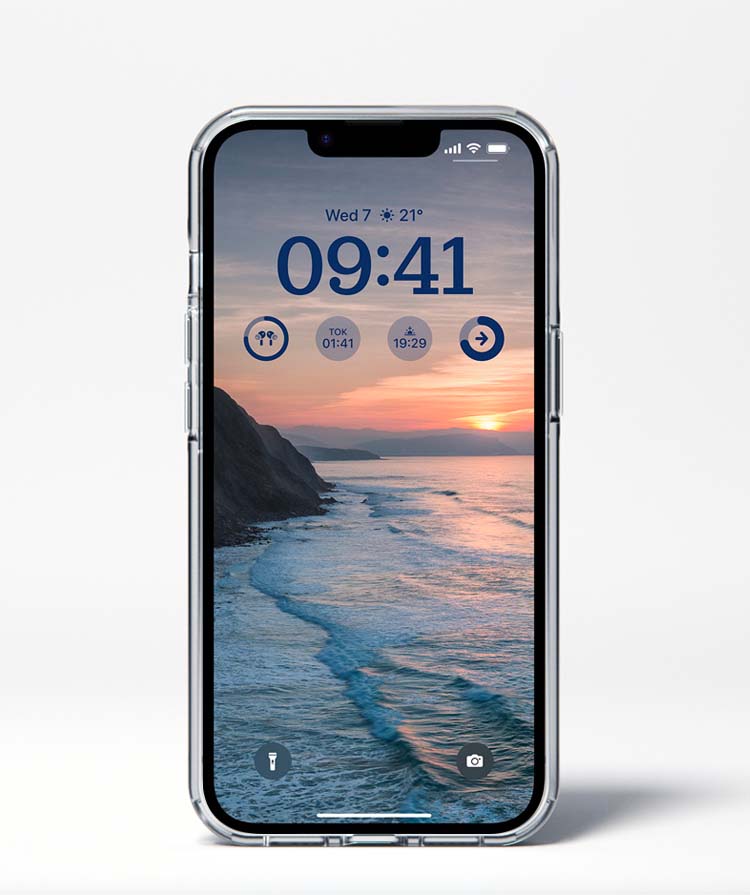 Coque iPhone 14 ultra fine (transparente) 
